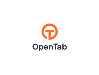 OpenTab logo design by Susanti