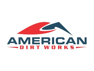 American Dirt Works  logo design by Lut5