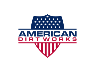 American Dirt Works  logo design by BlessedArt