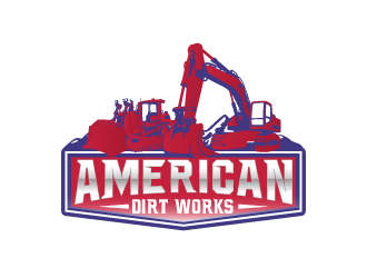 American Dirt Works  logo design by yurie
