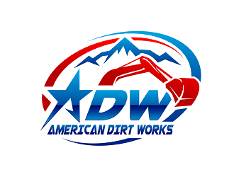 American Dirt Works  logo design by haze