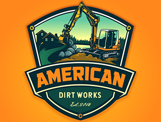 American Dirt Works  logo design by Optimus