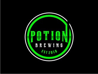 Potion Brewing logo design by bricton