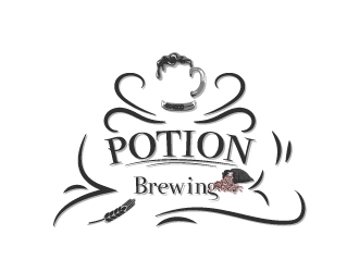 Potion Brewing logo design by savvyartstudio