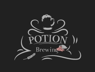 Potion Brewing logo design by savvyartstudio