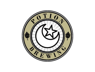 Potion Brewing logo design by Suvendu