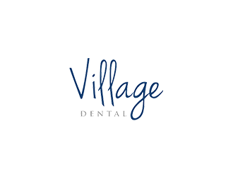 Village dental  logo design by blackcane