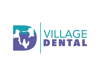 Village dental  logo design by BlessedArt