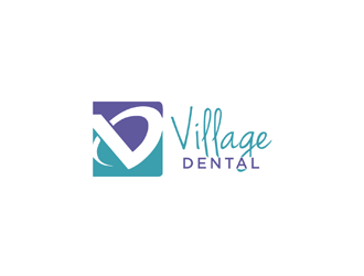 Village dental  logo design by johana
