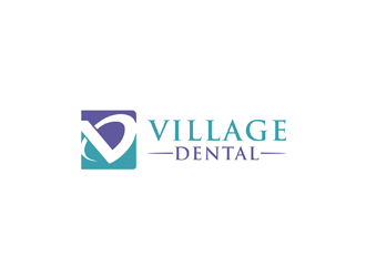 Village dental  logo design by johana