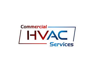Commercial HVAC Services logo design by checx