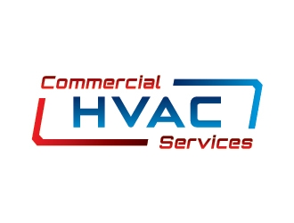 Commercial HVAC Services logo design by Fear
