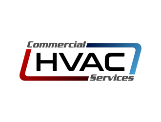 Commercial HVAC Services logo design by pakNton