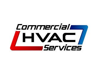 Commercial HVAC Services logo design by haze