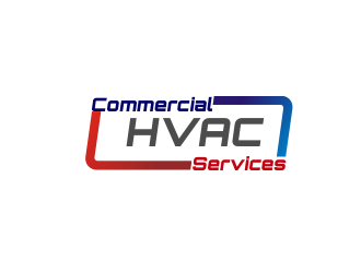 Commercial HVAC Services logo design by rdbentar
