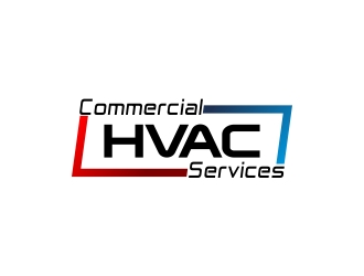 Commercial HVAC Services logo design by CreativeKiller
