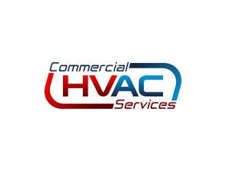 Commercial HVAC Services logo design by CreativeKiller