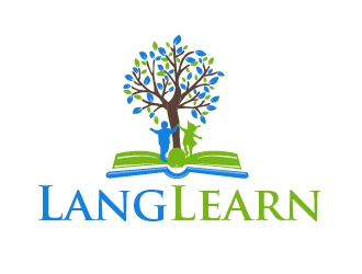 LangLearn logo design by shravya
