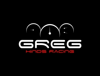 Greg Hinds Racing logo design by mckris