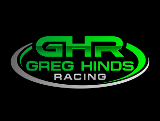 Greg Hinds Racing logo design by MUNAROH