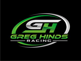 Greg Hinds Racing logo design by haze