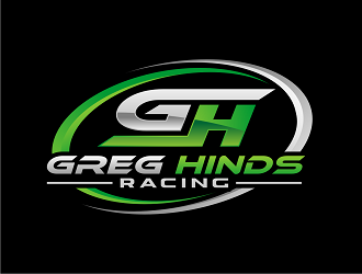 Greg Hinds Racing logo design by haze