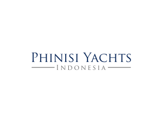 Phinisi Yachts Indonesia logo design by Landung