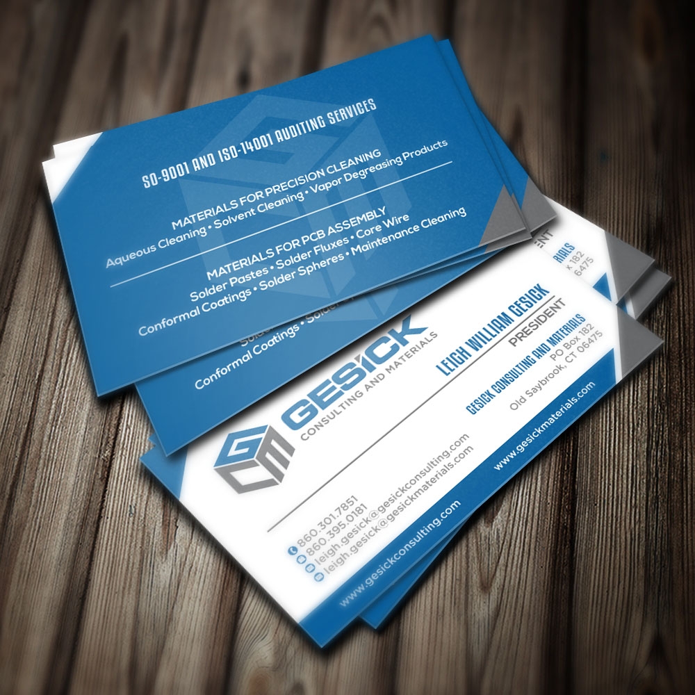 Gesick Consulting and Materials logo design by scriotx