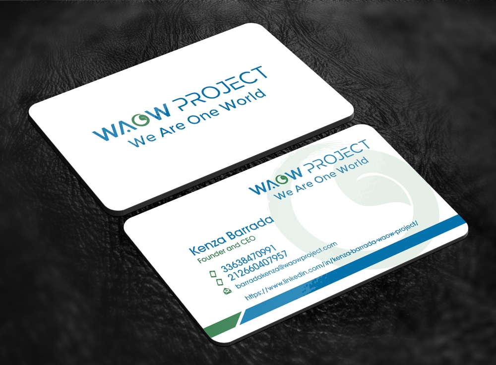 WAOW PROJECT We Are One World logo design by abss