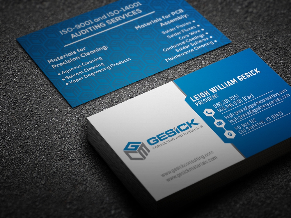 Gesick Consulting and Materials logo design by aamir