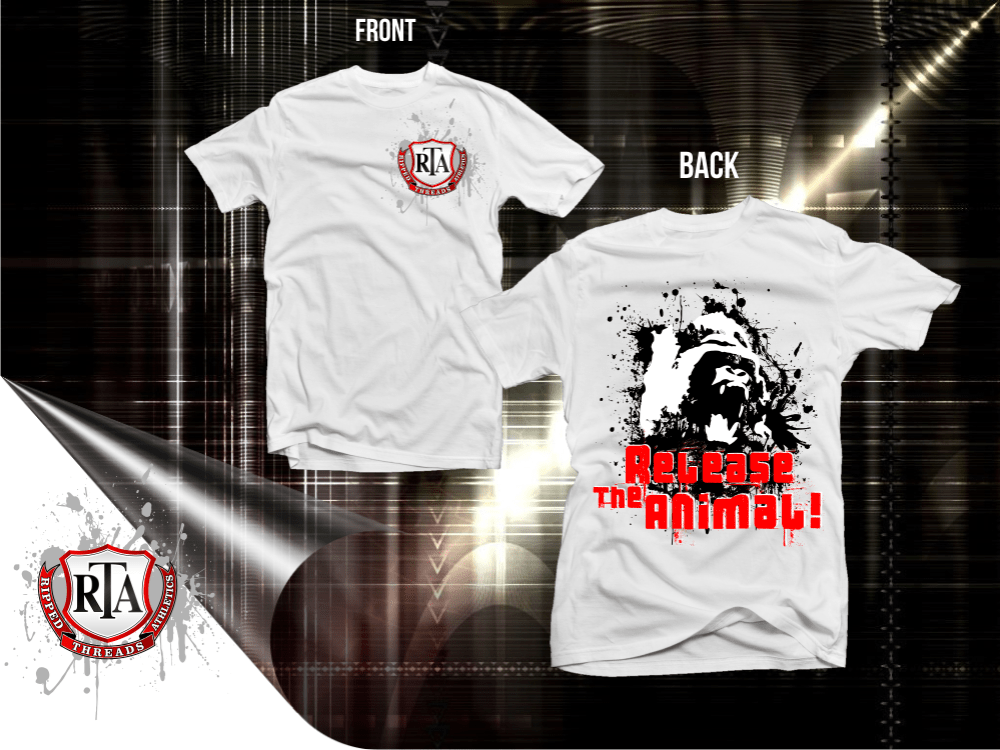 Ripped Threads Athletics  logo design by AmduatDesign