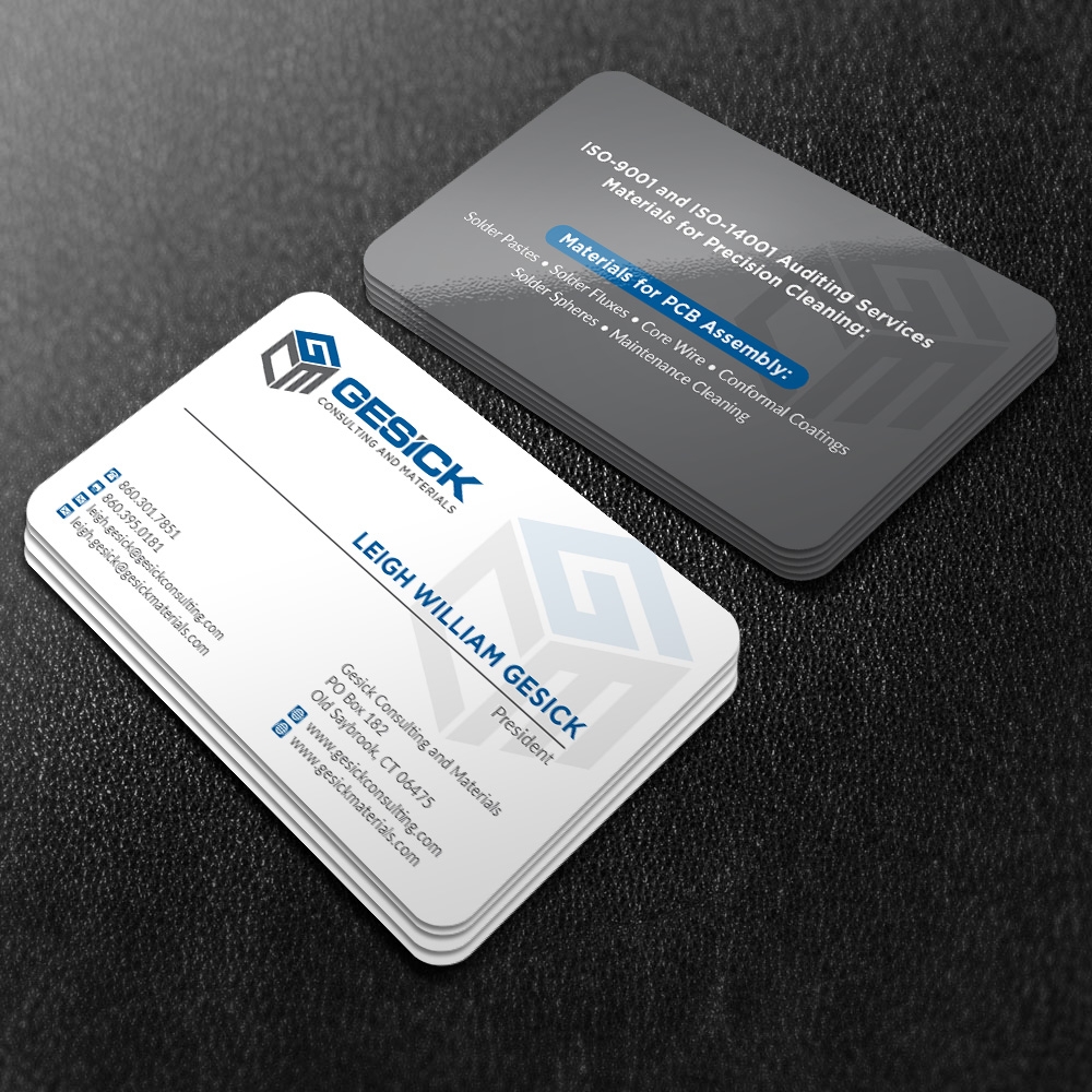 Gesick Consulting and Materials logo design by mattlyn