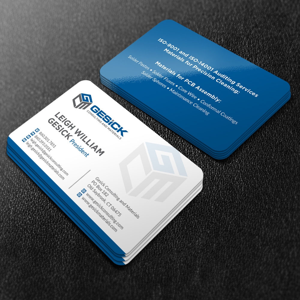 Gesick Consulting and Materials logo design by mattlyn