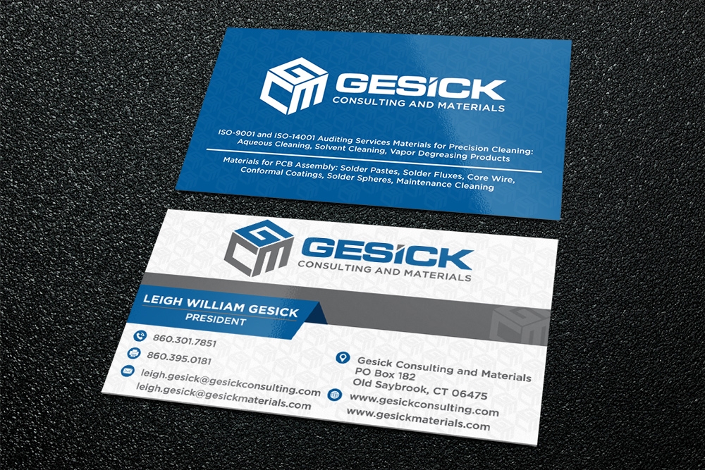Gesick Consulting and Materials logo design by Art_Chaza