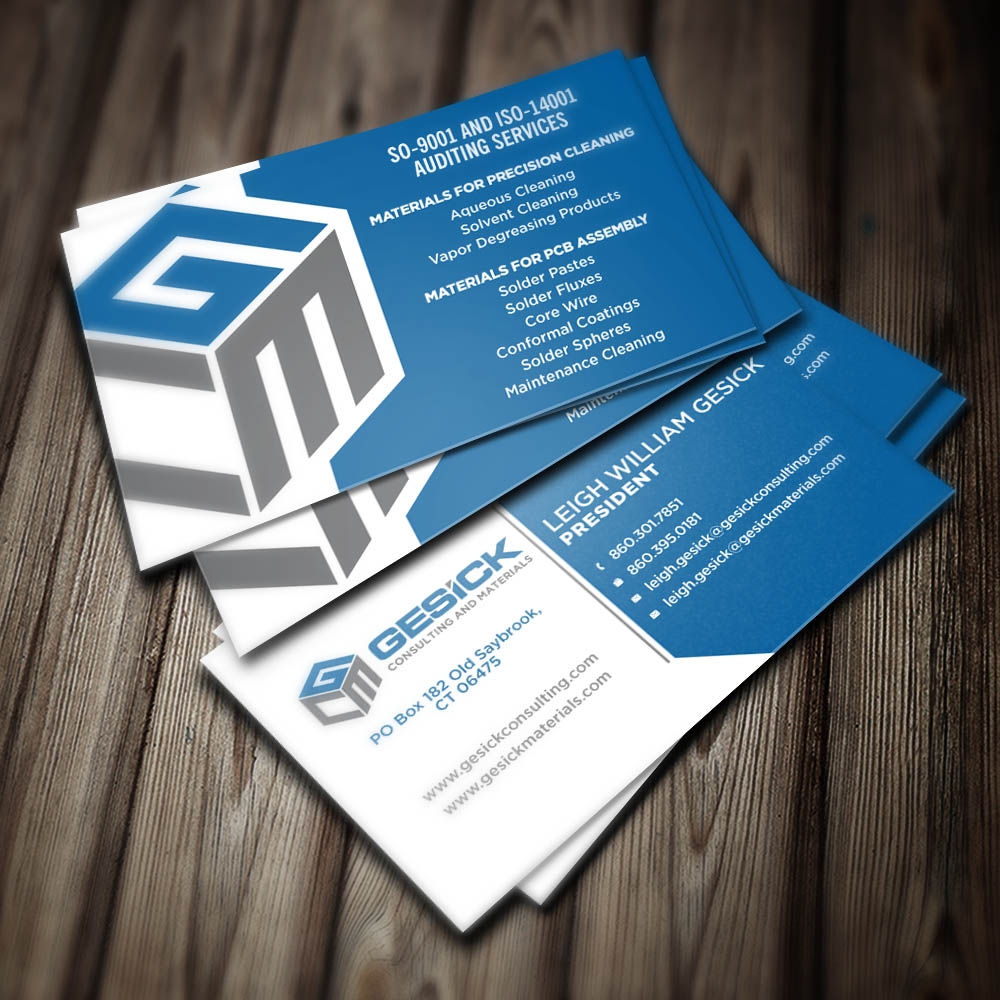 Gesick Consulting and Materials logo design by scriotx