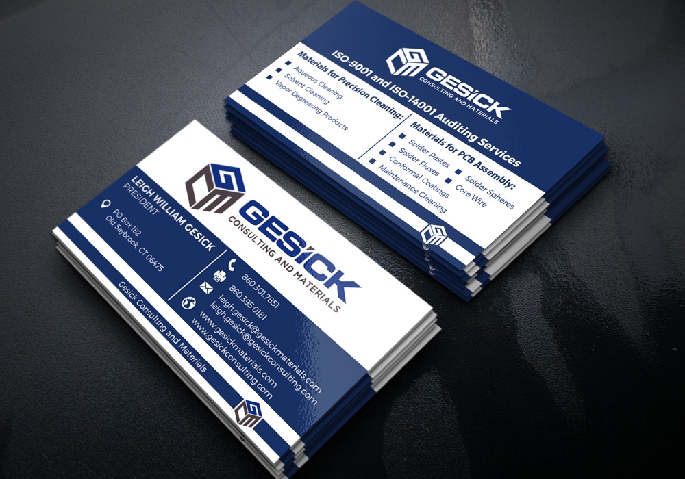 Gesick Consulting and Materials logo design by Gelotine