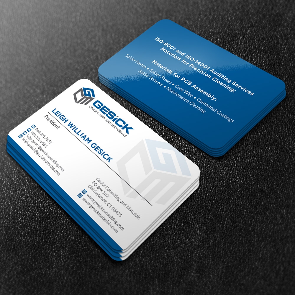 Gesick Consulting and Materials logo design by mattlyn