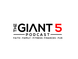 The Giant 5 Podcast Logo Design