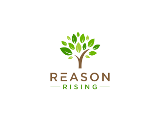 REASON RISING logo design by kaylee
