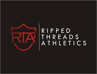 Ripped Threads Athletics  logo design by bunda_shaquilla