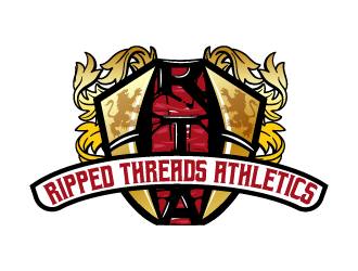 Ripped Threads Athletics  logo design by reight