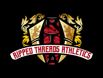 Ripped Threads Athletics  logo design by reight