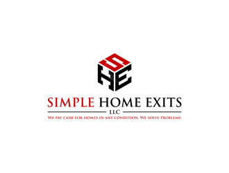 Simple Home Exits, LLC logo design by alby