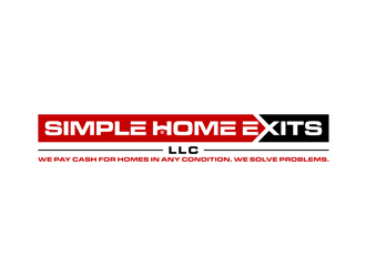 Simple Home Exits, LLC logo design by alby