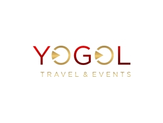 Y.O.G.O.L       Or       Yogol Travel  & Events logo design by EkoBooM