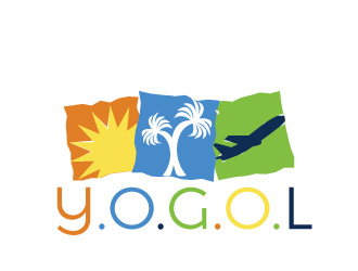 Y.O.G.O.L       Or       Yogol Travel  & Events logo design by tec343