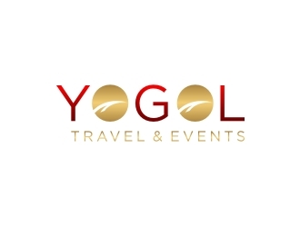 Y.O.G.O.L       Or       Yogol Travel  & Events logo design by EkoBooM