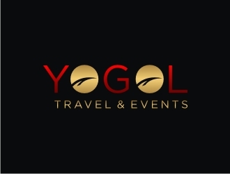 Y.O.G.O.L       Or       Yogol Travel  & Events logo design by EkoBooM