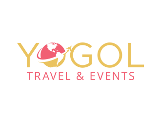Y.O.G.O.L       Or       Yogol Travel  & Events logo design by lexipej