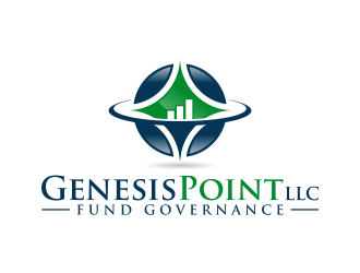 GenesisPoint LLC logo design by pakderisher